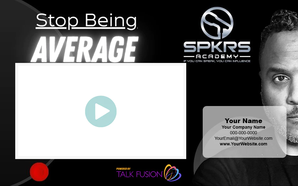 Video Email Template